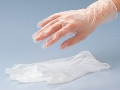 V100 vinyl disposable gloves